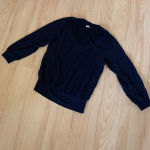 Splendid Black V Neck Sweater🖤